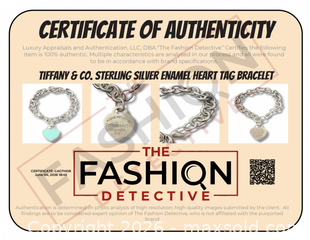 MaxSold Auction: Sterling Silver Tiffany & Co. Enamel Heart Bracelet - Esquimalt (British Columbia, Canada) PARTNER MANAGED Reseller Online Auction - Lampson Street