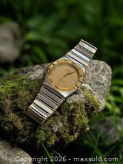 MaxSold Auction: Vintage Omega Constellation Chronometer 18k Gold Bezel 34mm Watch - Esquimalt (British Columbia, Canada) PARTNER MANAGED Reseller Online Auction - Lampson Street