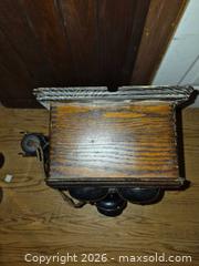 MaxSold Auction: Antique Wooden Wall-mounted Crank Telephone - Oakville (Ontario, Canada) PARTNER MANAGED Estate Sale Online Auction - Caulder Drive