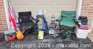 MaxSold Auction: Camping Lot: Chairs, Cooler, Lantern, Umbrellas - Oakville (Ontario, Canada) PARTNER MANAGED Estate Sale Online Auction - Caulder Drive