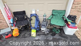 MaxSold Auction: Camping Lot: Chairs, Cooler, Lantern, Umbrellas - Oakville (Ontario, Canada) PARTNER MANAGED Estate Sale Online Auction - Caulder Drive
