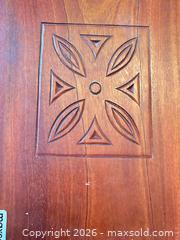 MaxSold Auction: Carved Solid Wood Coffee Table - Oakville (Ontario, Canada) PARTNER MANAGED Estate Sale Online Auction - Caulder Drive