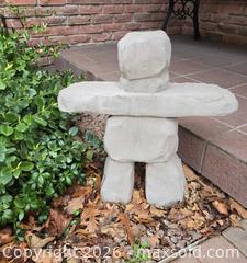 MaxSold Auction: Concrete Inukshuk Garden Accessory - Oakville (Ontario, Canada) PARTNER MANAGED Estate Sale Online Auction - Caulder Drive
