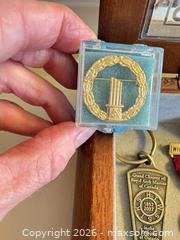 MaxSold Auction: Cufflinks, Rings, Lapel Pins & Wooden Jewelry Box - Oakville (Ontario, Canada) PARTNER MANAGED Estate Sale Online Auction - Caulder Drive