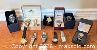 MaxSold Auction: Men's Wristwatches - Oakville (Ontario, Canada) PARTNER MANAGED Estate Sale Online Auction - Caulder Drive