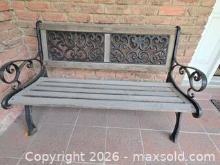 MaxSold Auction: Outdoor Garden Bench - Oakville (Ontario, Canada) PARTNER MANAGED Estate Sale Online Auction - Caulder Drive