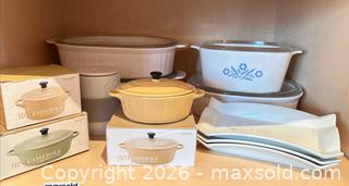 MaxSold Auction: Vintage Lenox Porcelain Dishes, Corningware & Other Serving Dishes - Oakville (Ontario, Canada) PARTNER MANAGED Estate Sale Online Auction - Caulder Drive
