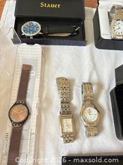 MaxSold Auction: Wristwatches & Pocket Watches: Stauer, Bulova, Swiss Army & Other Brands - Oakville (Ontario, Canada) PARTNER MANAGED Estate Sale Online Auction - Caulder Drive