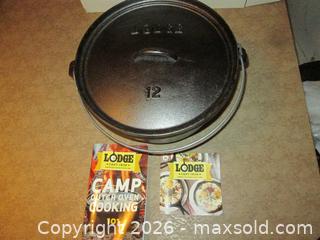 MaxSold Auction: Lodge Cast Iron Dutch Oven - Elkton (Maryland, USA) SELLER MANAGED Reseller Online Auction - Elkton Boulevard