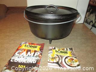 MaxSold Auction: Lodge Cast Iron Dutch Oven - Elkton (Maryland, USA) SELLER MANAGED Reseller Online Auction - Elkton Boulevard