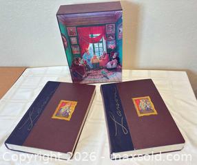 MaxSold Auction: "The Complete Far Side" by Gary Larsen: Two Volume Set in Slipcase 2004, Huge Books! - San Jose (California, USA) SELLER MANAGED Downsizing Online Auction - Elm Street (CONDO)