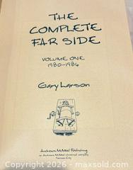 MaxSold Auction: "The Complete Far Side" by Gary Larsen: Two Volume Set in Slipcase 2004, Huge Books! - San Jose (California, USA) SELLER MANAGED Downsizing Online Auction - Elm Street (CONDO)