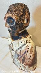 MaxSold Auction: Vintage SURF ZOMBIES!  Folk Art Ceramic Bust for the Horror Movie Fan--Unique, One-of-a-Kind! - San Jose (California, USA) SELLER MANAGED Downsizing Online Auction - Elm Street (CONDO)