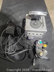 MaxSold Auction: Nintendo GameCube Console Silver/Platinum Original Cube - Cavan-Monaghan (Ontario, Canada) SELLER MANAGED Downsizing Online Auction - Larmer Line