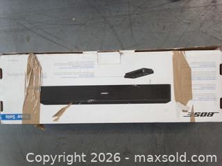 MaxSold Auction: Bose solo Bluetooth TV seaker - San Jose (California, USA) SELLER MANAGED Moving Online Auction - Villa Avenue