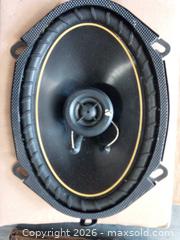MaxSold Auction: Kicker 6×9 speakers - San Jose (California, USA) SELLER MANAGED Moving Online Auction - Villa Avenue