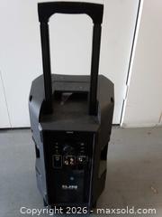 MaxSold Auction: Like new           Ion Bluetooth/karaoke portable speaker   has a bad battery/needs new 1 - San Jose (California, USA) SELLER MANAGED Moving Online Auction - Villa Avenue