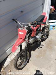 MaxSold Auction: Ssr pit bike motorcyce - San Jose (California, USA) SELLER MANAGED Moving Online Auction - Villa Avenue