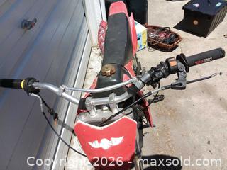 MaxSold Auction: Ssr pit bike motorcyce - San Jose (California, USA) SELLER MANAGED Moving Online Auction - Villa Avenue