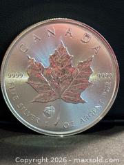 MaxSold Auction: 2025 Canada 1oz , Pure Silver Bullion Coin , Special Privy Mark - Aurora (Ontario, Canada) SELLER MANAGED Estate Sale Online Auction -  Closs Square