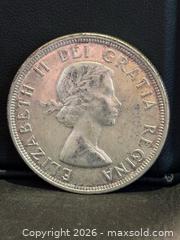 MaxSold Auction: Canada 1953 Silver Dollar, Nice !  - Aurora (Ontario, Canada) SELLER MANAGED Estate Sale Online Auction -  Closs Square