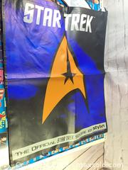 MaxSold Auction: 1992 Imel Star Trek Uncut Trading Card Sheets (2) & Official Star Trek Poster and Stylin' Reusable Tote  - Rochester (New York, USA) SELLER MANAGED Reseller Online Auction - Mendota Drive 