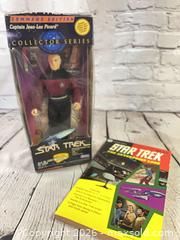 MaxSold Auction: Boldly Go with Vintage Star Trek Collectibles - Captain Jean-Luc Picard - Rochester (New York, USA) SELLER MANAGED Reseller Online Auction - Mendota Drive 