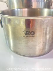 MaxSold Auction: ELO Stainless Steel 4-Piece Cookware Set and 2 Lids - Rochester (New York, USA) SELLER MANAGED Reseller Online Auction - Mendota Drive 