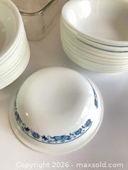 MaxSold Auction: Mixed Pyrex & Ceramic Baking Bowls and Covered Casserole (10+ pcs) - Rochester (New York, USA) SELLER MANAGED Reseller Online Auction - Mendota Drive 