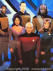 MaxSold Auction: Star Trek: The Next Generation Limited Edition Framed Plaque 8215/10000 - Rochester (New York, USA) SELLER MANAGED Reseller Online Auction - Mendota Drive 