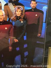 MaxSold Auction: Star Trek: The Next Generation Limited Edition Framed Plaque 8215/10000 - Rochester (New York, USA) SELLER MANAGED Reseller Online Auction - Mendota Drive 
