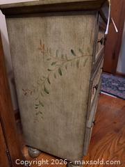 MaxSold Auction: 3 drawer decorative dresser  - Hatboro (Pennsylvania, USA) PARTNER MANAGED Estate Sale Online Auction -  Exton Road