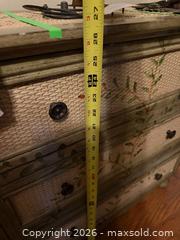 MaxSold Auction: 3 drawer decorative dresser  - Hatboro (Pennsylvania, USA) PARTNER MANAGED Estate Sale Online Auction -  Exton Road