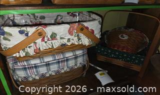 MaxSold Auction: 4 Longaberger Baskets  - Hatboro (Pennsylvania, USA) PARTNER MANAGED Estate Sale Online Auction -  Exton Road