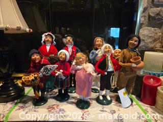 MaxSold Auction: 9 Byers Choice Dolls - Hatboro (Pennsylvania, USA) PARTNER MANAGED Estate Sale Online Auction -  Exton Road