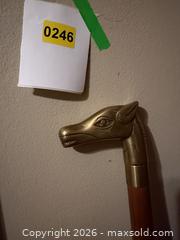 MaxSold Auction: Brass horse head cane - Hatboro (Pennsylvania, USA) PARTNER MANAGED Estate Sale Online Auction -  Exton Road