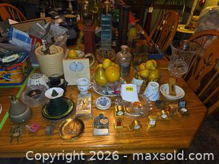 MaxSold Auction: Candles , Waterford, Clock and More - Hatboro (Pennsylvania, USA) PARTNER MANAGED Estate Sale Online Auction -  Exton Road