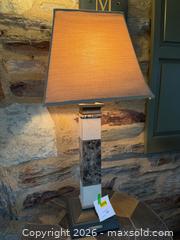 MaxSold Auction: Frontgate marble table lamp  - Hatboro (Pennsylvania, USA) PARTNER MANAGED Estate Sale Online Auction -  Exton Road
