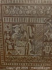 MaxSold Auction: Large Egyptian Motif Engraved Copper Tray - Hatboro (Pennsylvania, USA) PARTNER MANAGED Estate Sale Online Auction -  Exton Road