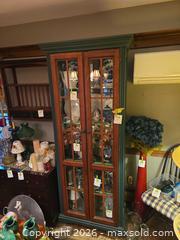 MaxSold Auction: Large Lighted Display Cabinet  - Hatboro (Pennsylvania, USA) PARTNER MANAGED Estate Sale Online Auction -  Exton Road