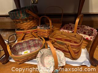 MaxSold Auction: Longaberger baskets - Hatboro (Pennsylvania, USA) PARTNER MANAGED Estate Sale Online Auction -  Exton Road