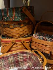 MaxSold Auction: Longaberger baskets - Hatboro (Pennsylvania, USA) PARTNER MANAGED Estate Sale Online Auction -  Exton Road