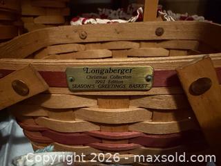 MaxSold Auction: Longaberger baskets - Hatboro (Pennsylvania, USA) PARTNER MANAGED Estate Sale Online Auction -  Exton Road