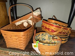 MaxSold Auction: Longaberger baskets  - Hatboro (Pennsylvania, USA) PARTNER MANAGED Estate Sale Online Auction -  Exton Road
