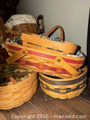 MaxSold Auction: Longaberger baskets  - Hatboro (Pennsylvania, USA) PARTNER MANAGED Estate Sale Online Auction -  Exton Road