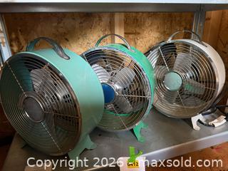 MaxSold Auction: Metal fan trio - Hatboro (Pennsylvania, USA) PARTNER MANAGED Estate Sale Online Auction -  Exton Road