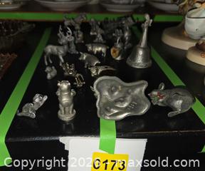 MaxSold Auction: Miniature Pewter figurines - Hatboro (Pennsylvania, USA) PARTNER MANAGED Estate Sale Online Auction -  Exton Road