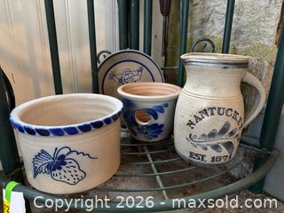MaxSold Auction: Outdoor decor and stoneware pottery - Hatboro (Pennsylvania, USA) PARTNER MANAGED Estate Sale Online Auction -  Exton Road