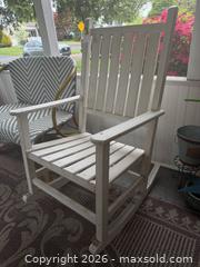 MaxSold Auction: Patio Rocking Chair - Hatboro (Pennsylvania, USA) PARTNER MANAGED Estate Sale Online Auction -  Exton Road