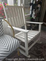 MaxSold Auction: Patio Rocking Chair - Hatboro (Pennsylvania, USA) PARTNER MANAGED Estate Sale Online Auction -  Exton Road